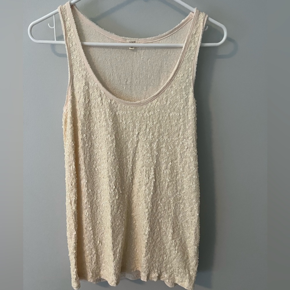 Jcrew Sequin tank